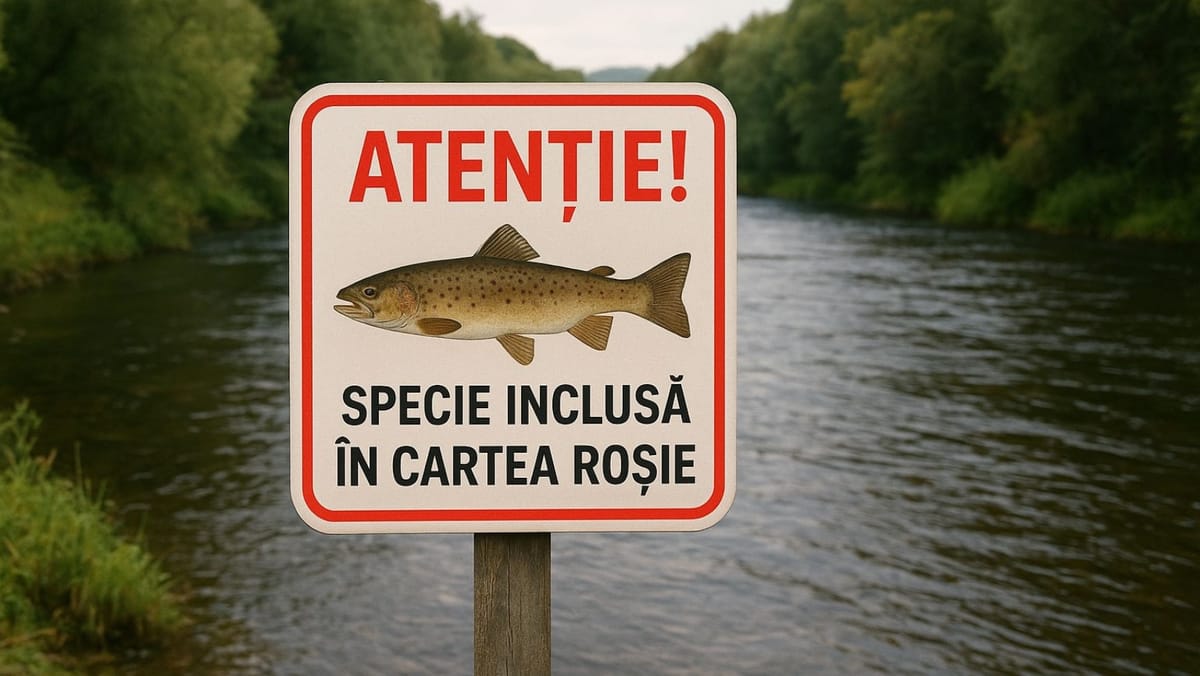 Un agent economic, prins că vindea pește inclus în Cartea Roșie a R. Moldova