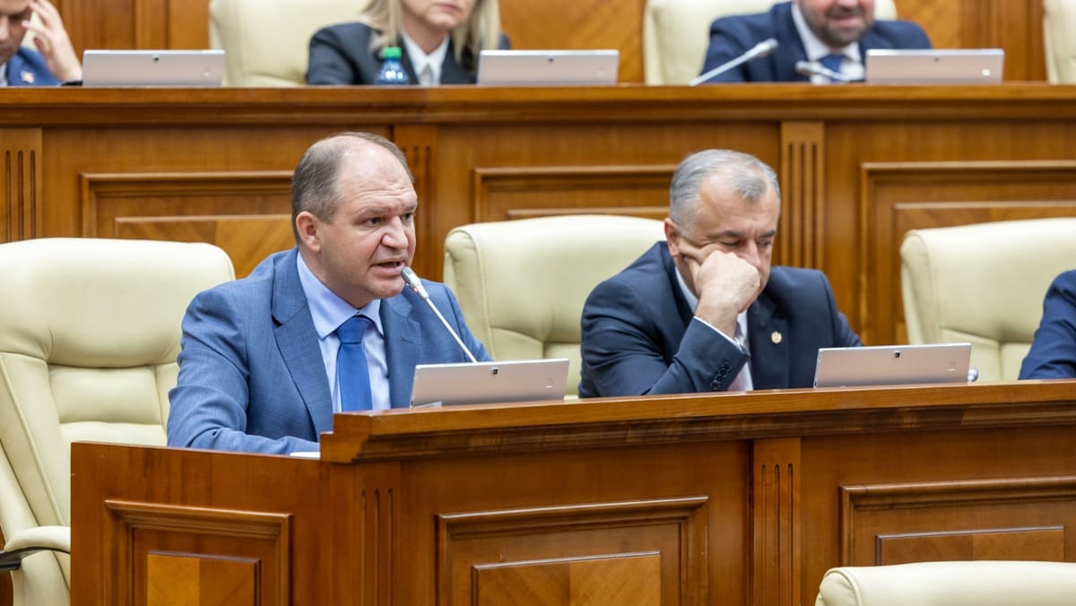 Parlamentul a luat act de cererea de demisie depusă de deputatul Ion Ceban