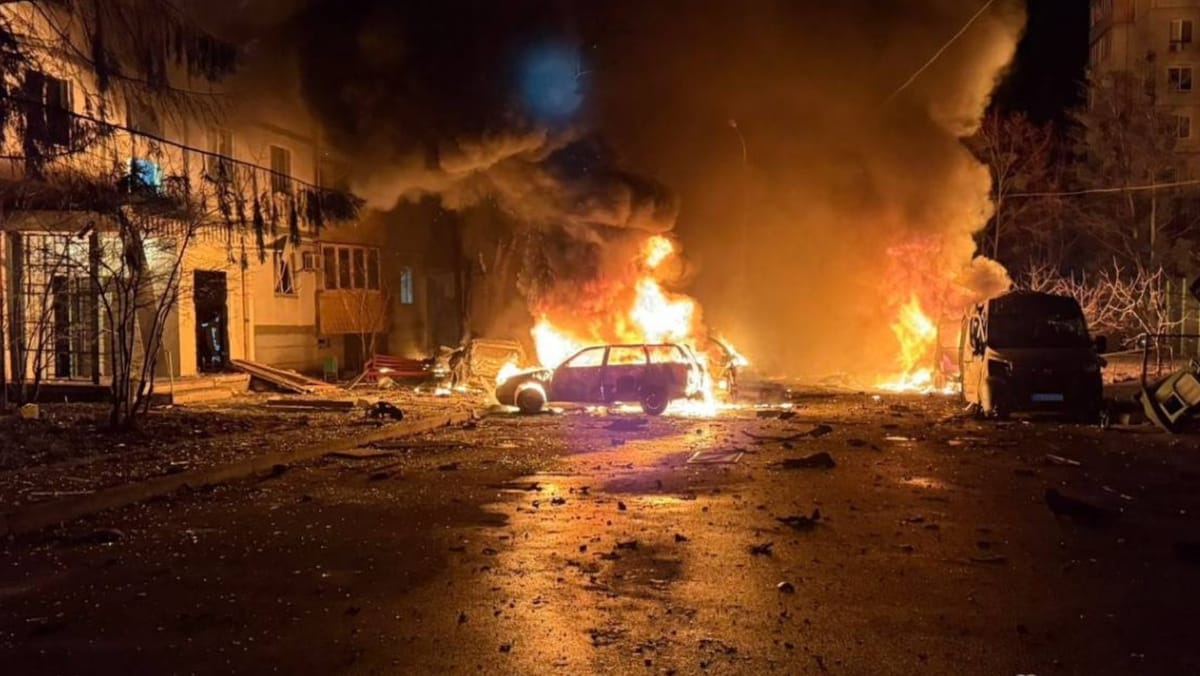 Atac cu drone la Harkov. Peste 30 de persoane au fost rănite, inclusiv doi copii