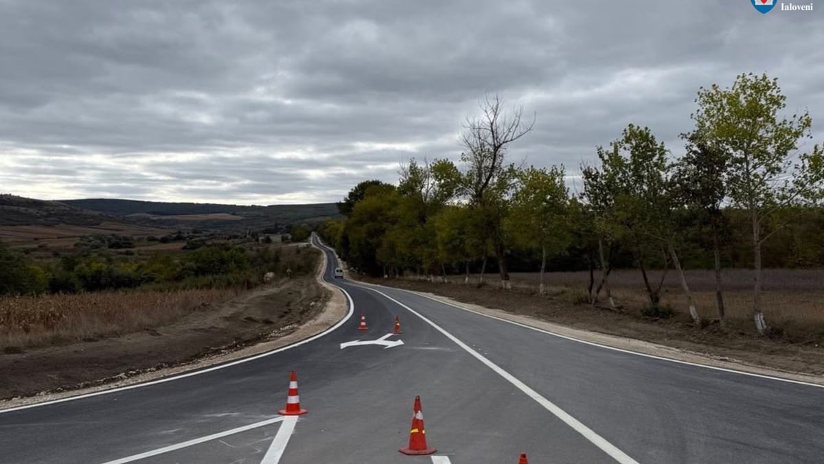 Drum modernizat în raionul Ialoveni: A fost finalizată o cale de acces importantă spre satul Cigîrleni