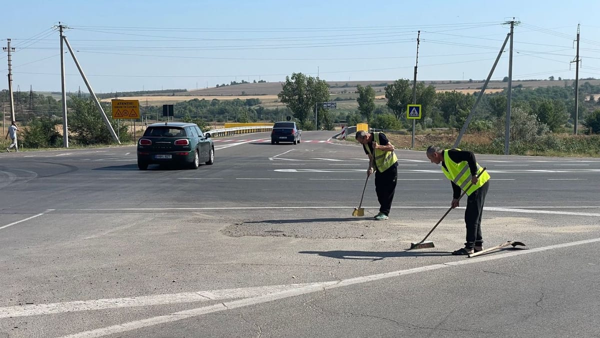 Un nou sens giratoriu va fi amenajat într-o zonă cu trafic intens din Anenii Noi. Proiectul costă peste două milioane de lei