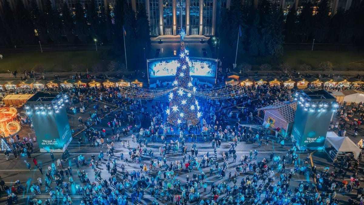 Târgul de Crăciun din Chișinău ar urma să fie inaugurat pe 5 decembrie