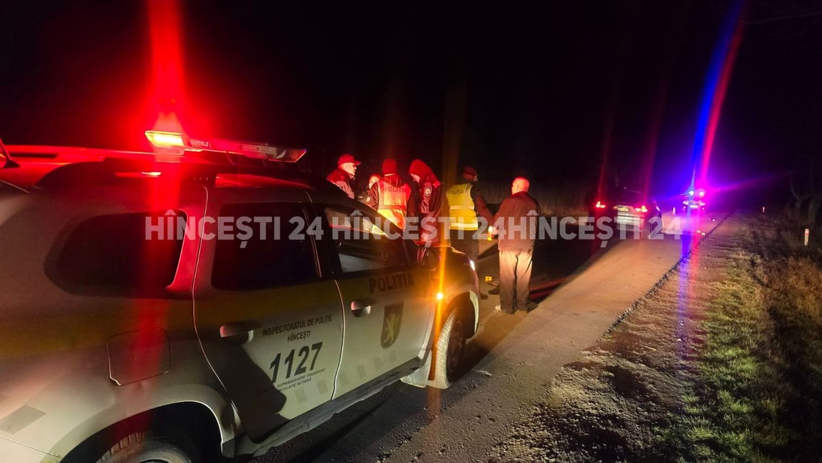 Accident mortal la ieșirea din localitatea Logănești. Victima a decedat pe patul de spital
