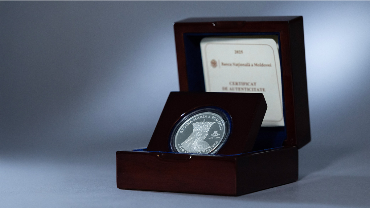 VIDEO/ Moneda comemorativă dedicată Reginei Maria a României, pusă în circulație de Banca Națională