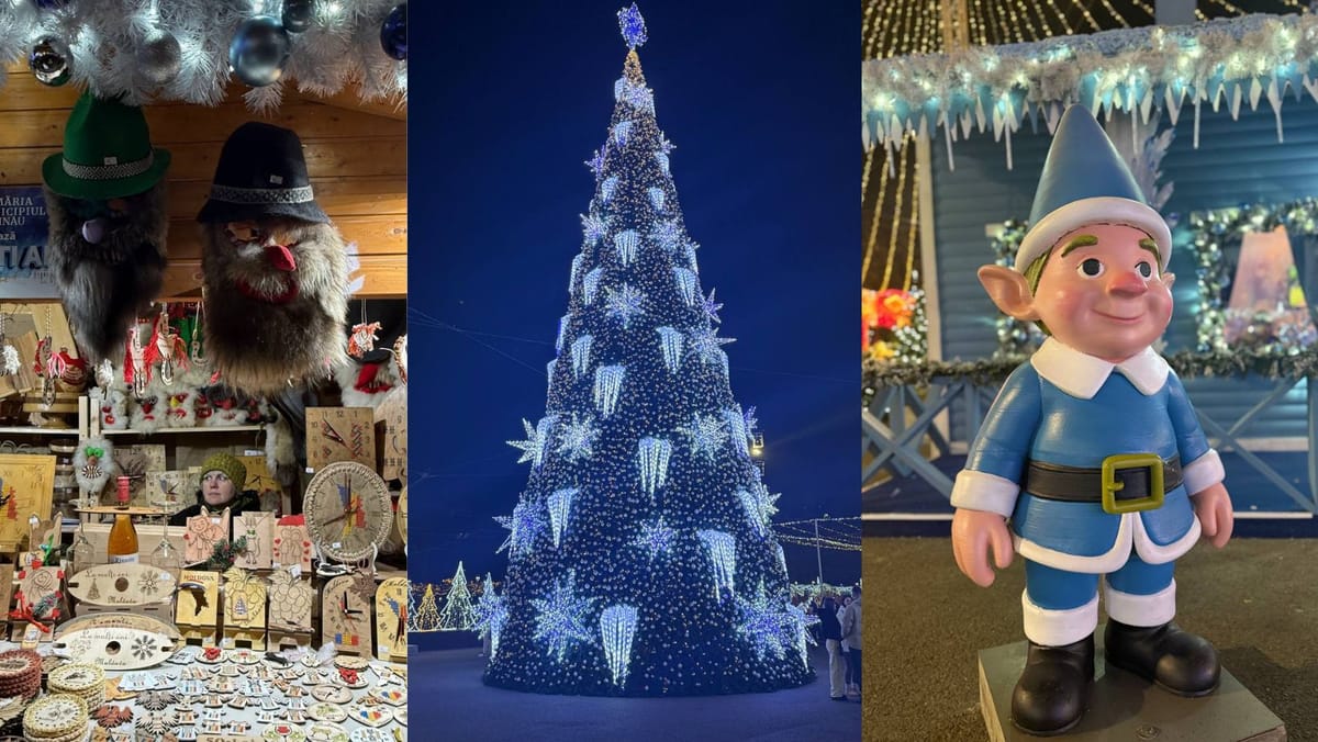 VIDEO/ Cât te poate costa o vizită la Târgul de Crăciun din Chișinău. Plăcintele și vinul fiert s-au scumpit