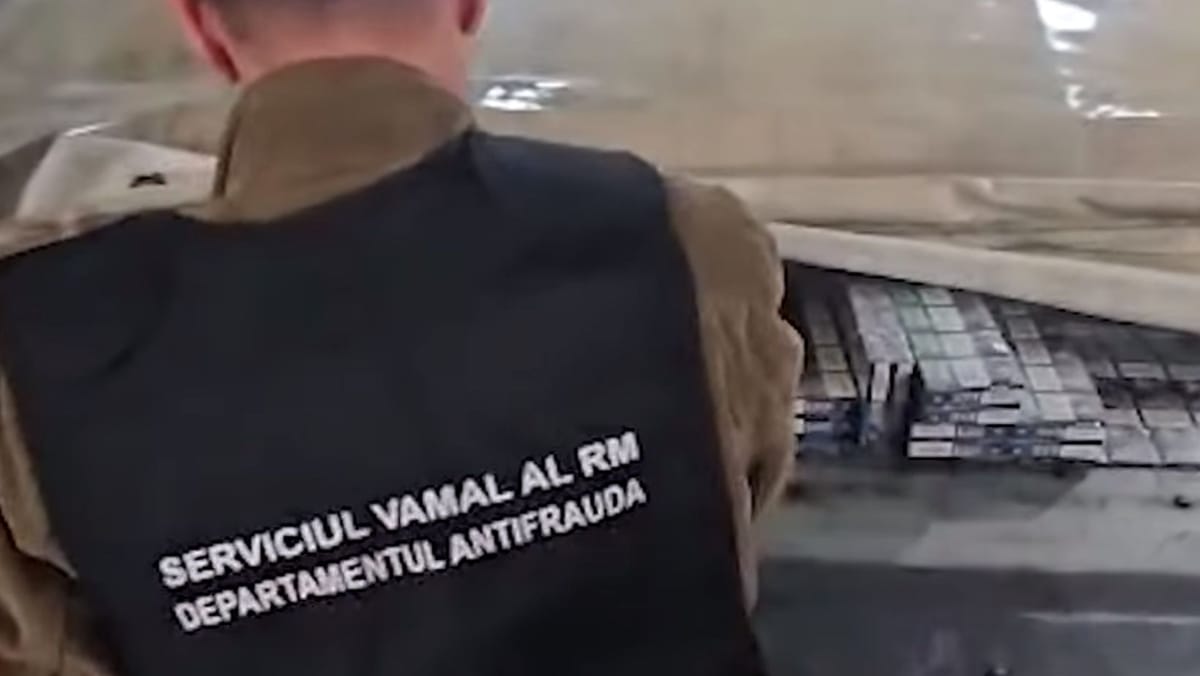 VIDEO/ Cazul celor 1.000.000 de țigări de contrabandă, ascunse în tavanul remorcii unui camion, a fost trimis în judecată
