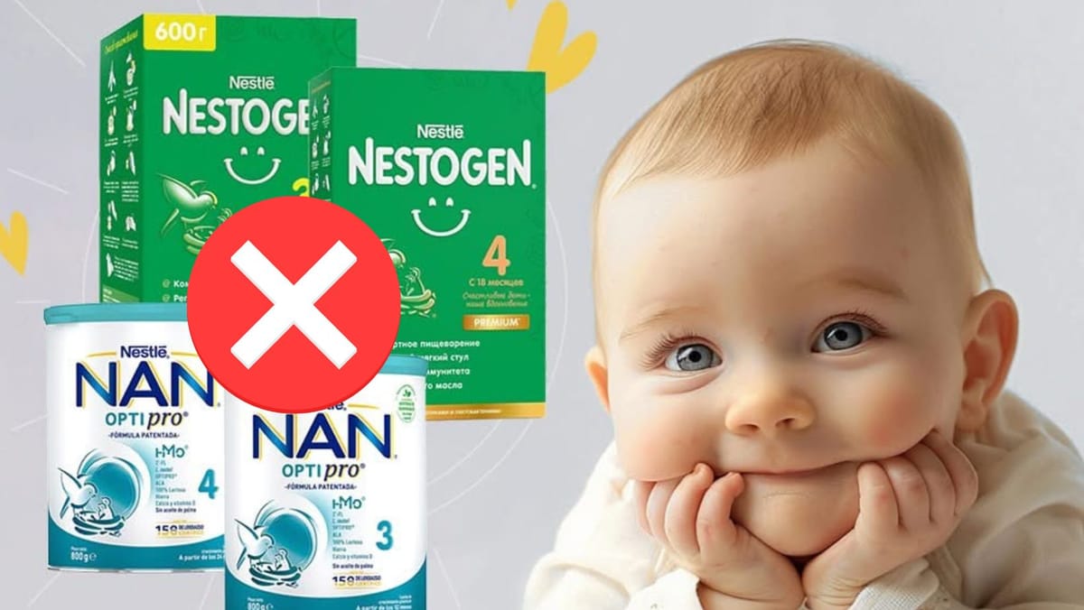 Nestlé retrage preventiv de pe piață mai multe loturi de lapte praf pentru bebeluși. Autoritățile le cer părinților să returneze produsele