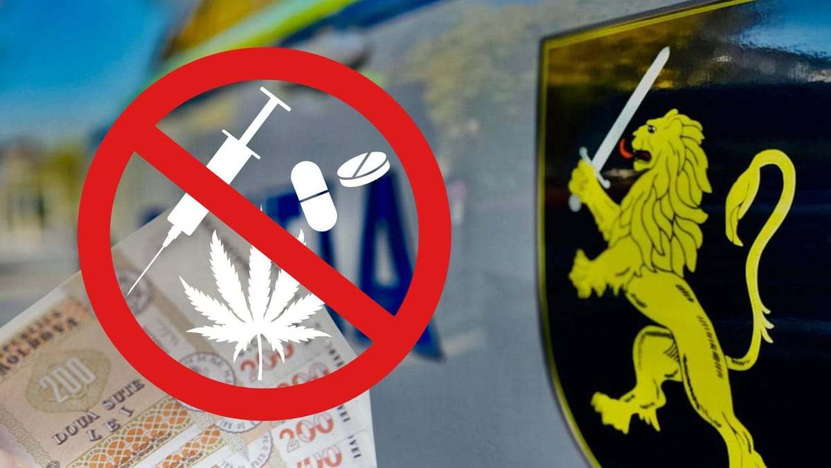 Poliția anunță capturi de droguri în valoare de peste 1,2 milioane de lei, într-o săptămână