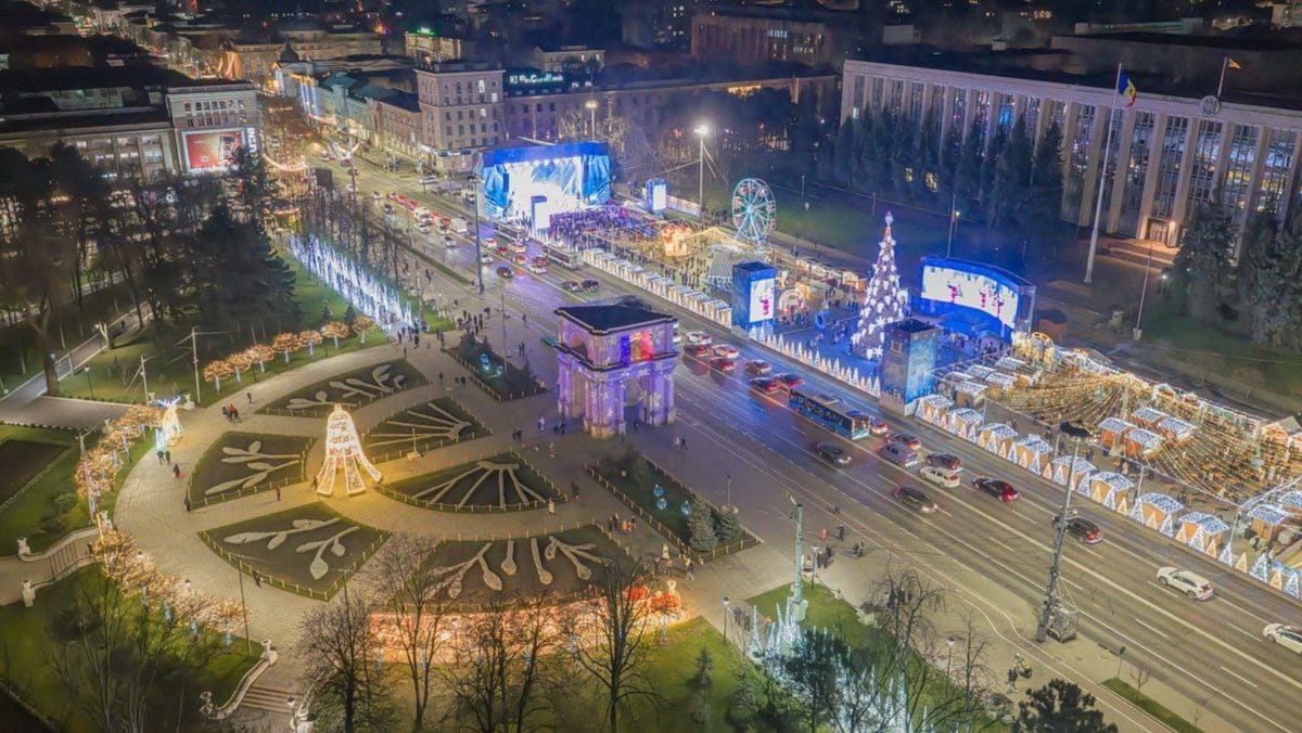 Circulația transportului va fi restricționată în centrul Chișinăului, în noaptea de Revelion. Anunțul Primăriei