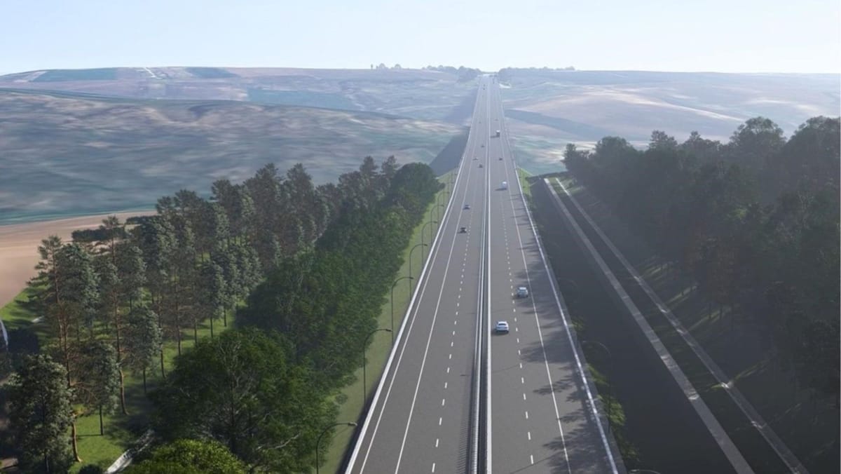 FOTO/ Autoritățile române au prezentat cum vor arăta ultimii kilometri ai Autostrăzii A8 spre Republica Moldova