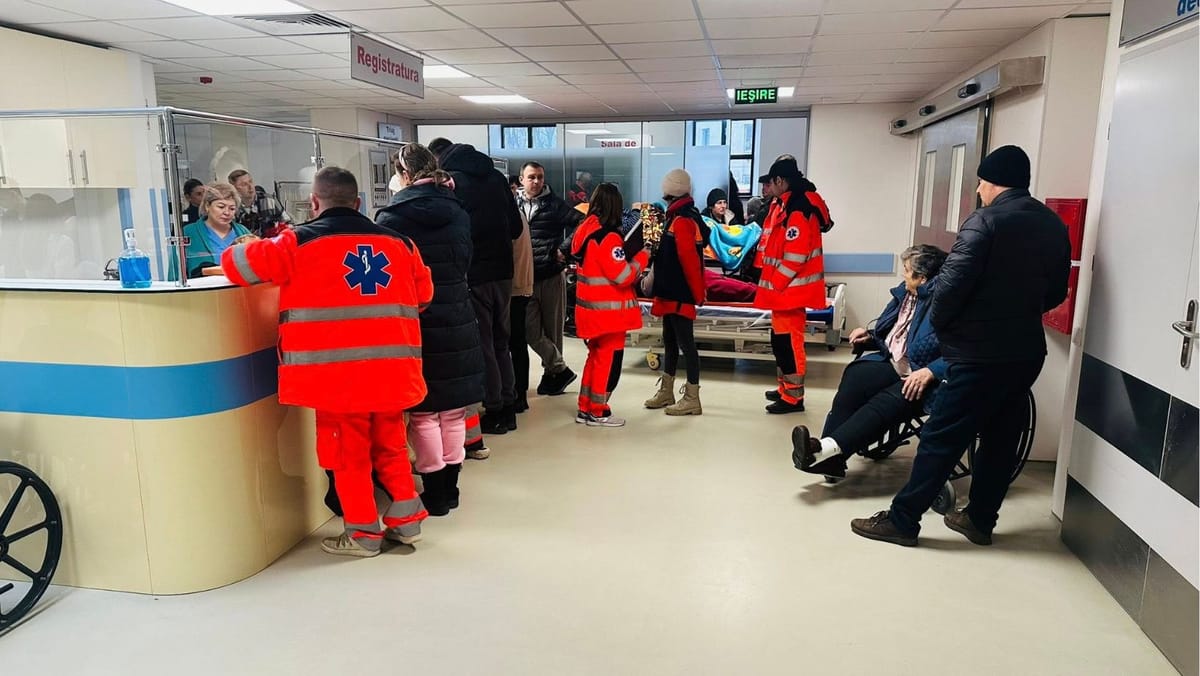 Aglomerare fără precedent la Urgență. Poleiul a adus peste 370 de pacienți într-o singură zi