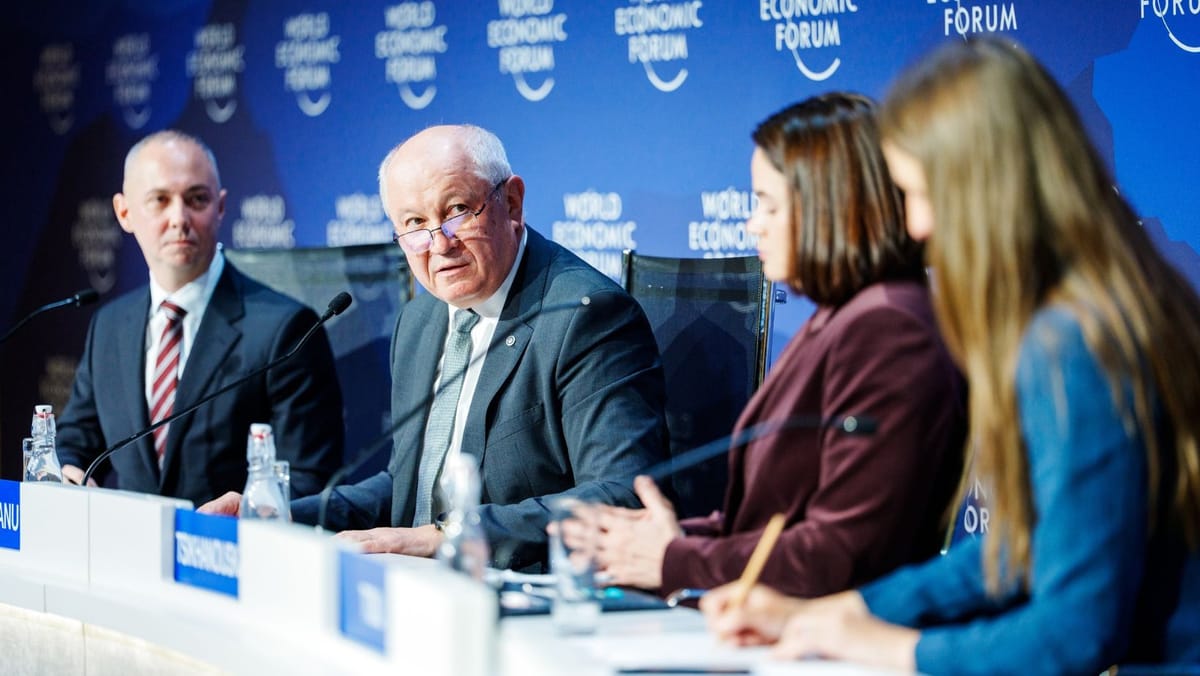 Premierul Alexandru Munteanu, la Davos: „Republica Moldova a ales să fie parte din Europa care apără democrația și pacea”