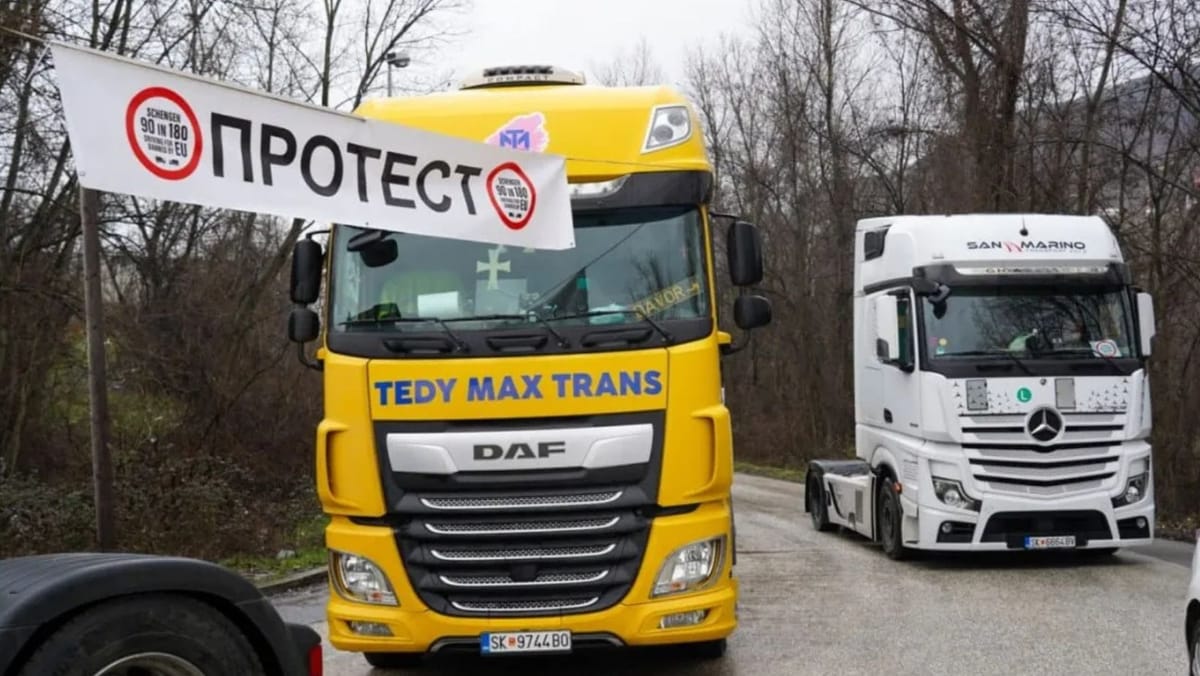 Atenție la călătorii spre Macedonia de Nord! Posibile blocaje la frontiere din cauza protestelor transportatorilor