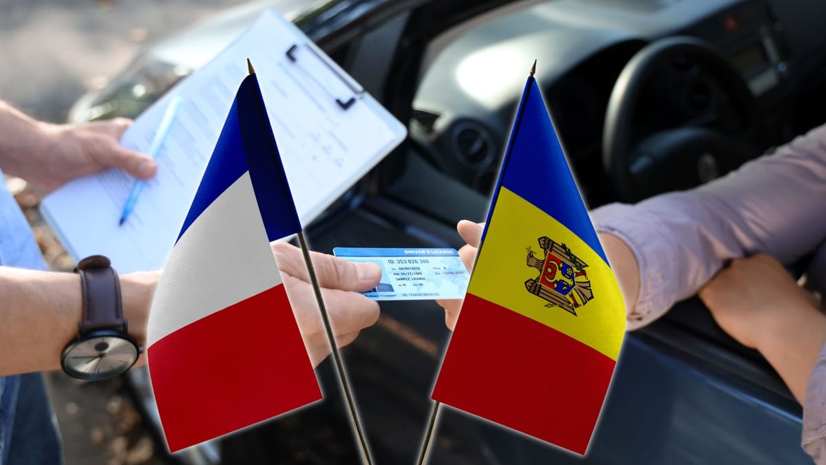 Noutăți bune pentru diasporă! Franța recunoaște permisele de conducere moldovenești