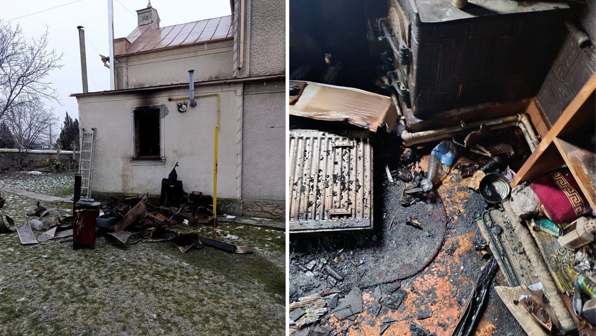 FOTO/ Incendiu la biserica „Sfânta Treime” din satul Sofia, Drochia. Flăcările au cuprins o încăpere tehnică