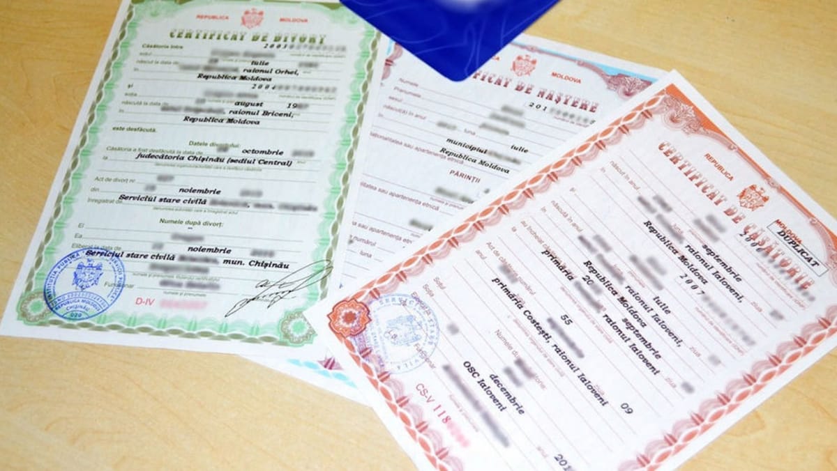 Certificate de naștere, deces sau căsătorie: Guvernul simplifică procedurile de obținere a documentelor