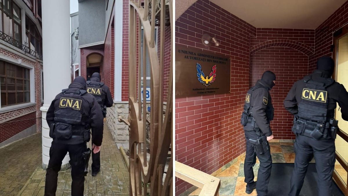 Percheziții CNA într-un dosar de abuz în serviciu privind un bloc locativ din Chișinău
