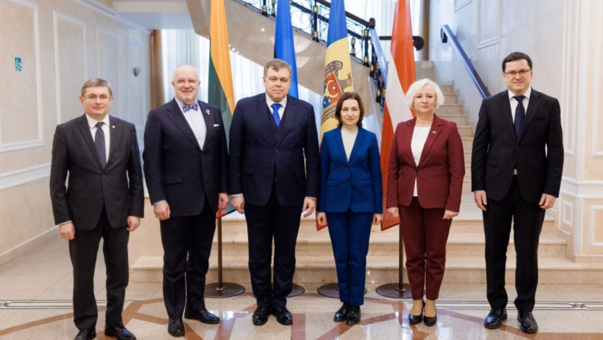 Vizită istorică la Chișinău. Maia Sandu și șefii parlamentelor baltice au vorbit despre securitatea și reziliența democratică