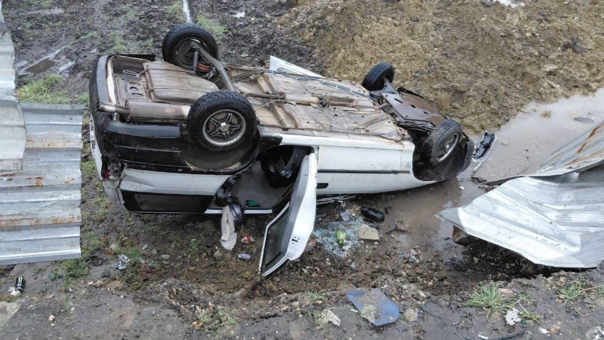 Poleiul a provocat haos în trafic la Cimișlia: mașini derapate și răsturnate