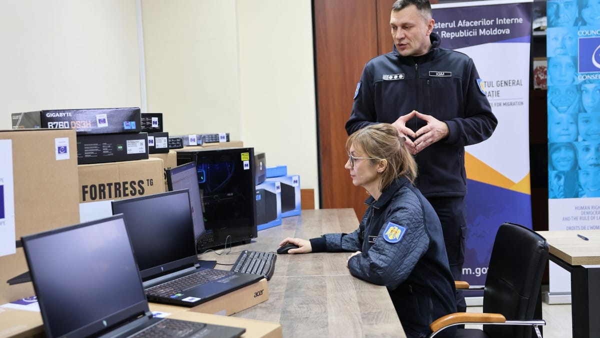 R. Moldova dispune de echipamente IT de aproape două milioane de lei pentru colectarea și analiza datelor despre migranți