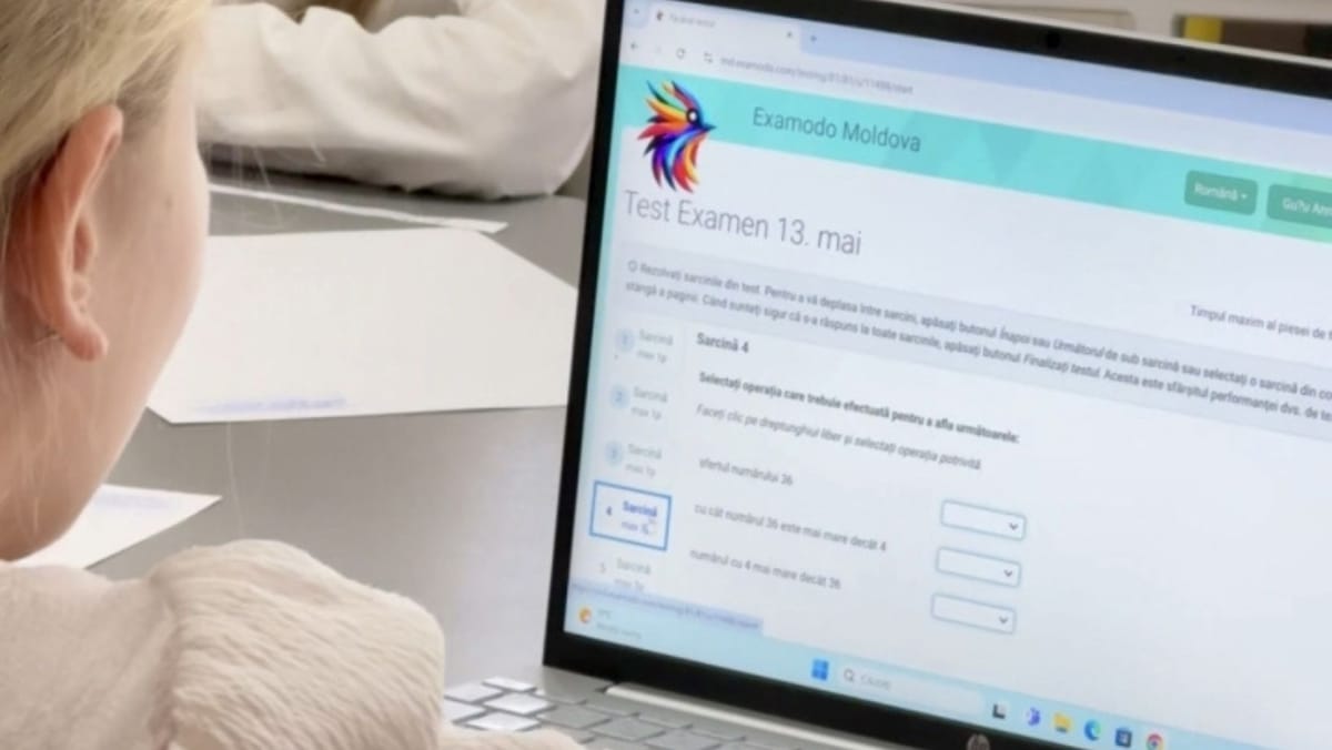 Elevii clasei a IV-a au început antrenamentele pentru susținerea testului la matematică în format digital