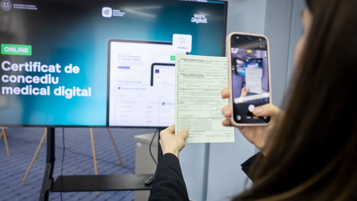 Certificatul medical devine 100% digital în R. Moldova. Angajații nu mai trebuie să ducă hârtia la serviciu