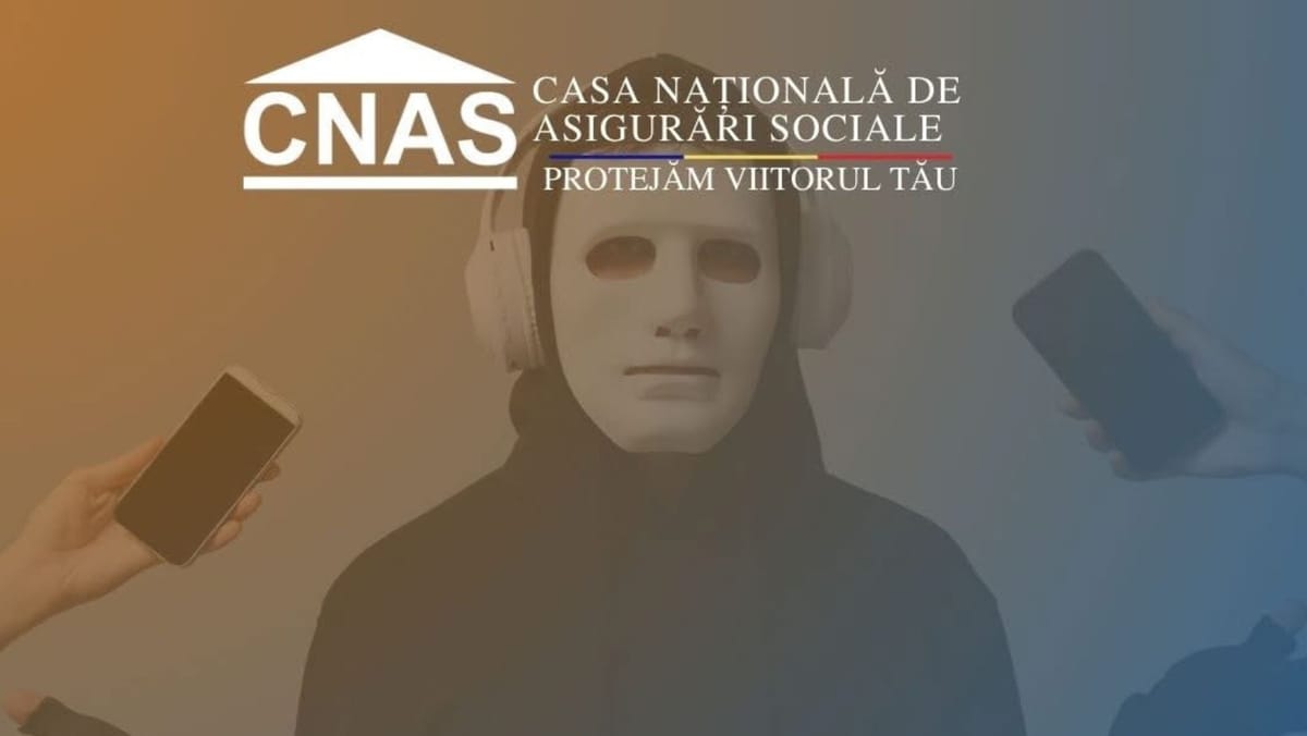 Atenție la apeluri frauduloase în numele CNAS: cetățenii sunt îndemnați să nu ofere date personale