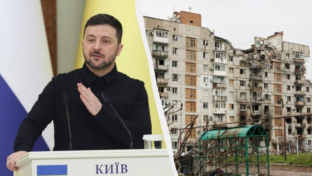 Proprietarii locuințelor avariate de război sunt scutiți de plata unor utilități. Zelenski a promulgat legea