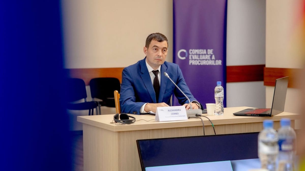 Procurorul Alexandru Cernei a promovat evaluarea externă. CSP a aprobat raportul