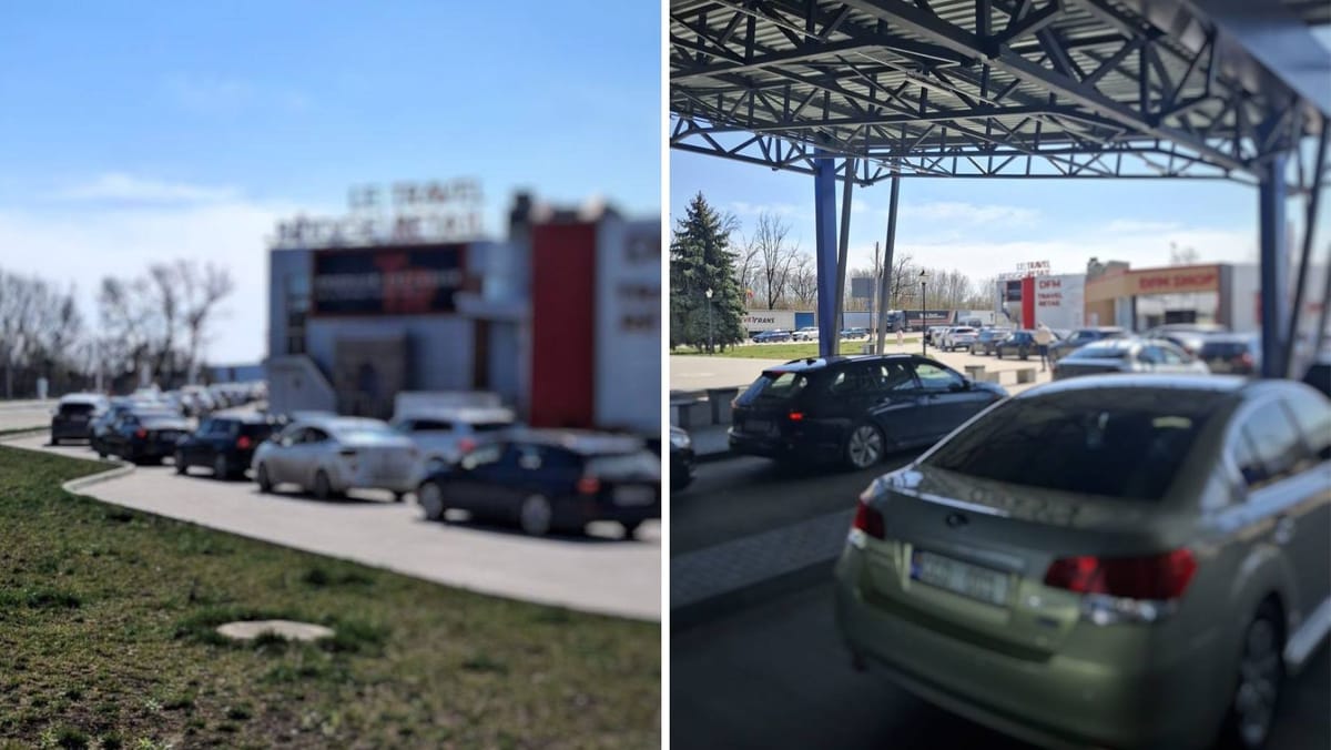 Trafic intens la punctul de trecere Sculeni. Autoritățile recomandă rute alternative pentru ieșirea din țară