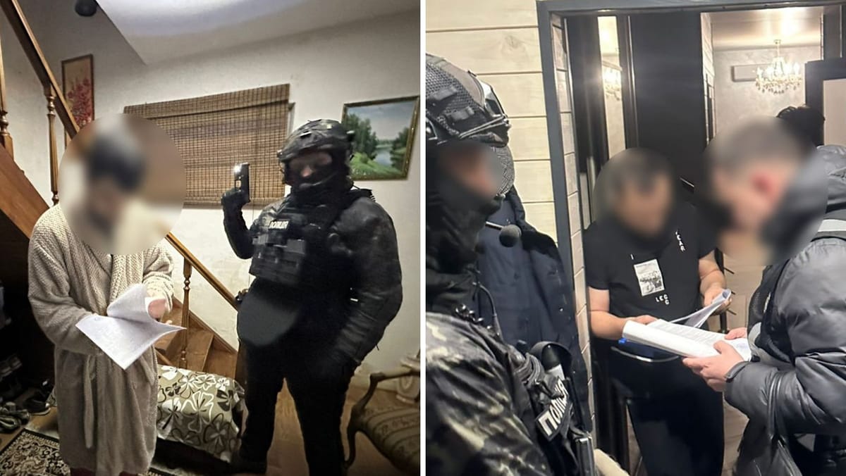 FOTO/VIDEO Rețea afiliată serviciilor ruse, destructurată în Ucraina și UE. Printre suspecți – și cetățeni ai R. Moldova