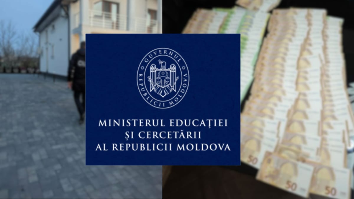 Ministerul Educației reacționează la perchezițiile CNA de la Bălți: „Corupția din școli este inacceptabilă”