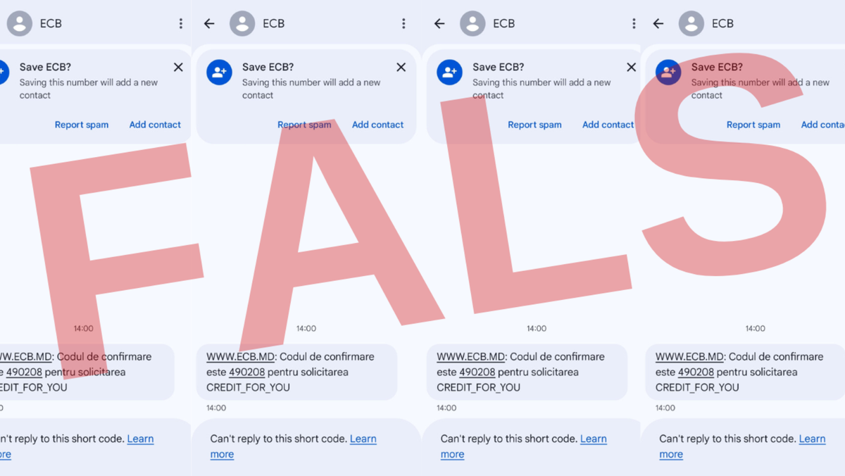 Schemă de fraudă telefonică: numele Serviciului Fiscal, folosit pentru a obține coduri SMS de la cetățeni