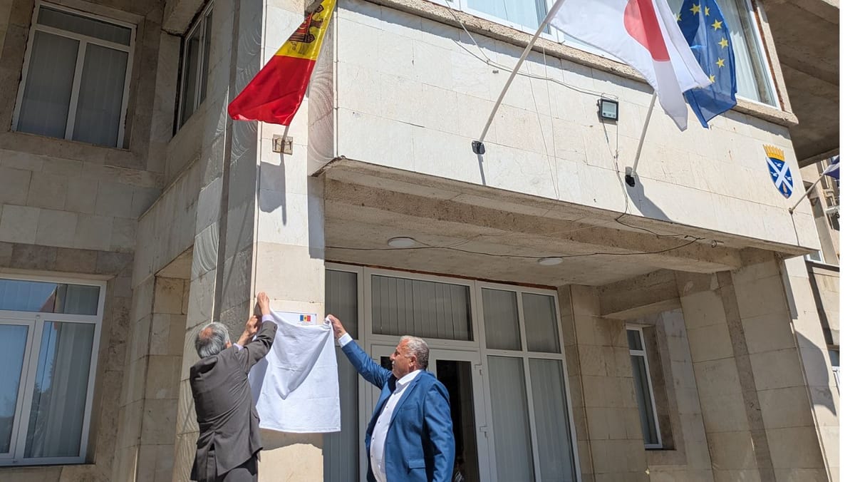 FOTO/ Copiii din Andrușul de Jos vor avea condiții sanitare mai bune, cu sprijinul Japoniei