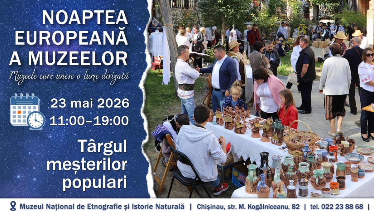 Ceramică, țesături și tradiții vii la Muzeul de Etnografie. Publicul este invitat la Târgul Meșterilor Populari
