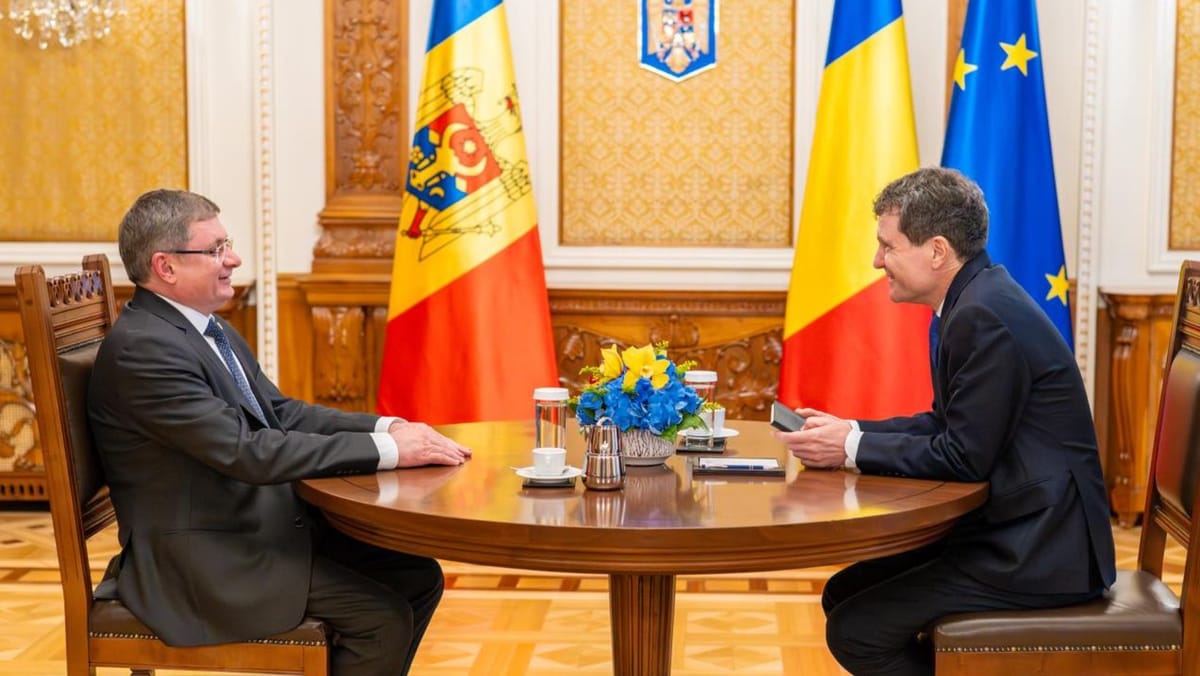 Igor Grosu s-a întâlnit la București cu Nicușor Dan: „R. Moldova și România au nevoie una de cealaltă”