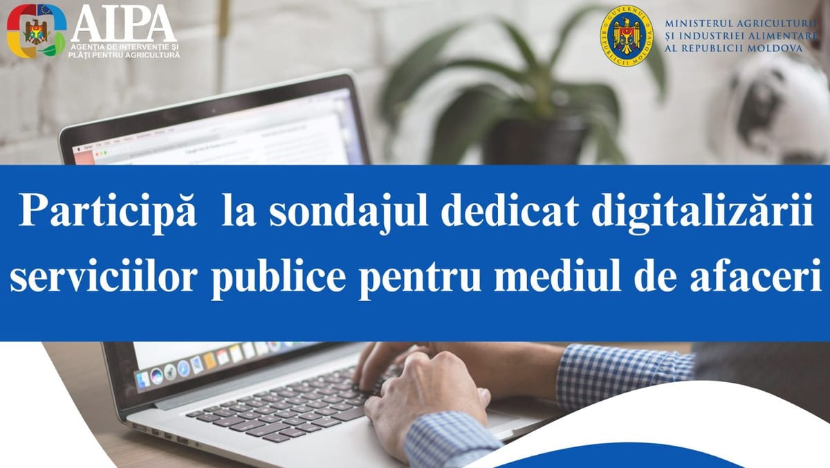 Guvernul pregătește digitalizarea a 16 servicii pentru afaceri. Antreprenorii sunt invitați să spună ce au nevoie