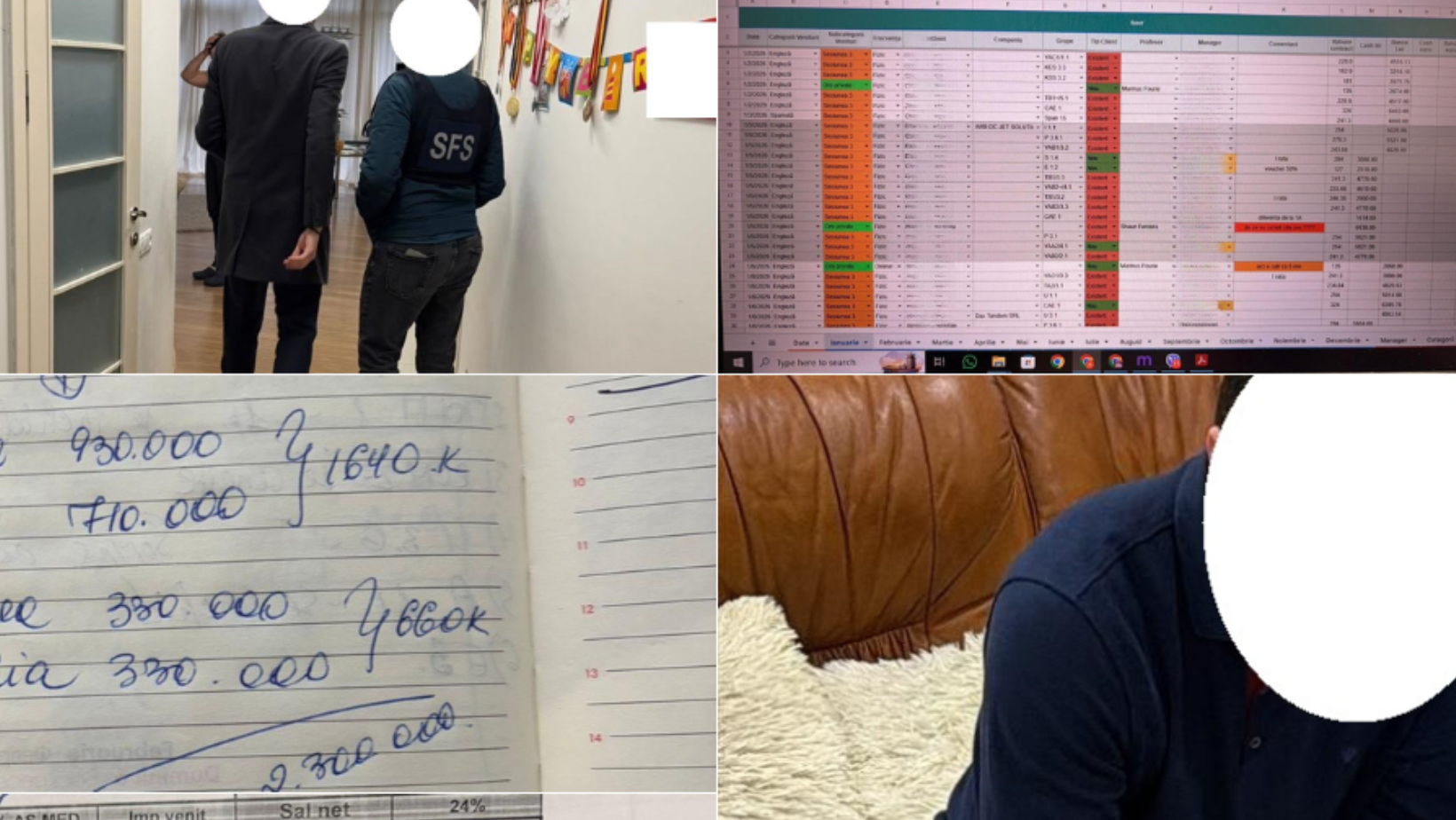 VIDEO/ Evaziune fiscală de circa patru milioane lei, descoperită la un ONG din Chișinău