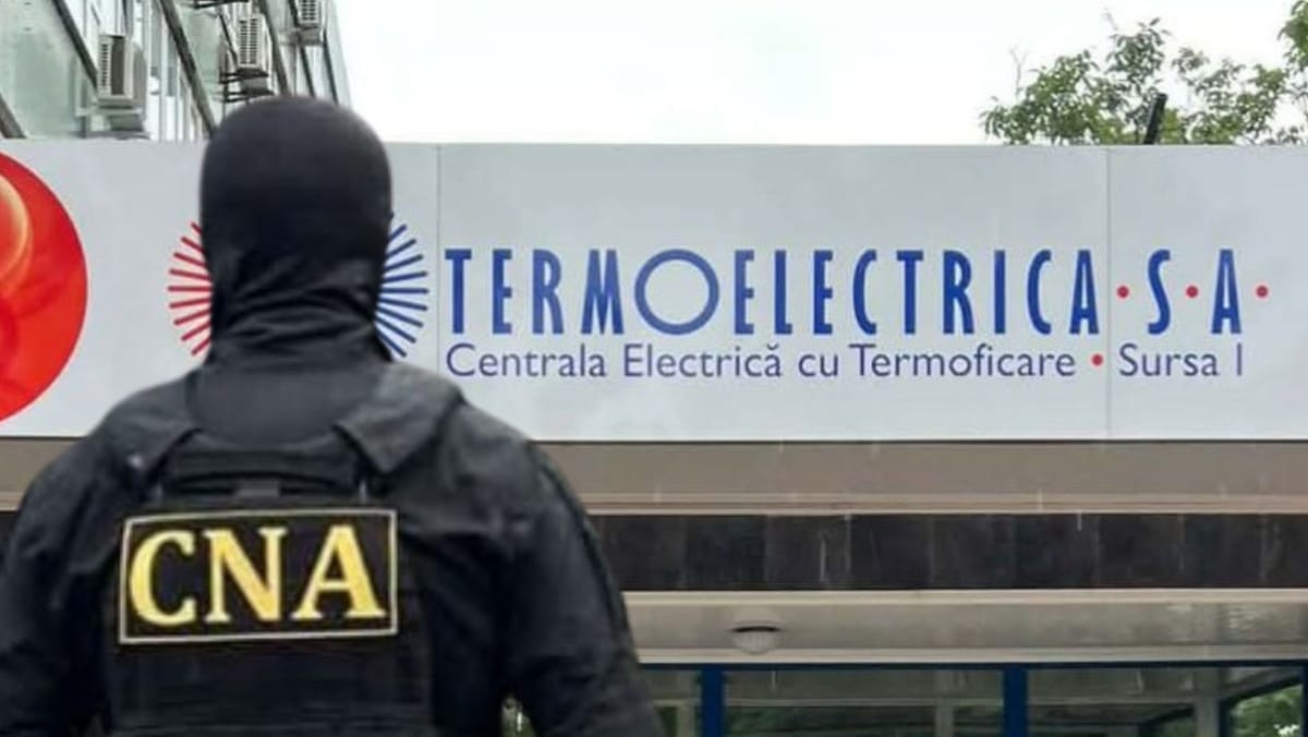 Percheziții la Termoelectrica. Un șef de secție, reținut într-un dosar de corupție privind achizițiile publice