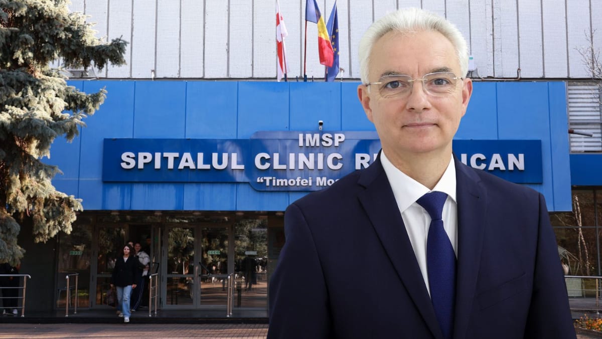Andrei Uncuța pleacă de la conducerea Spitalului Clinic Republican la scurt timp după reconfirmarea în funcție