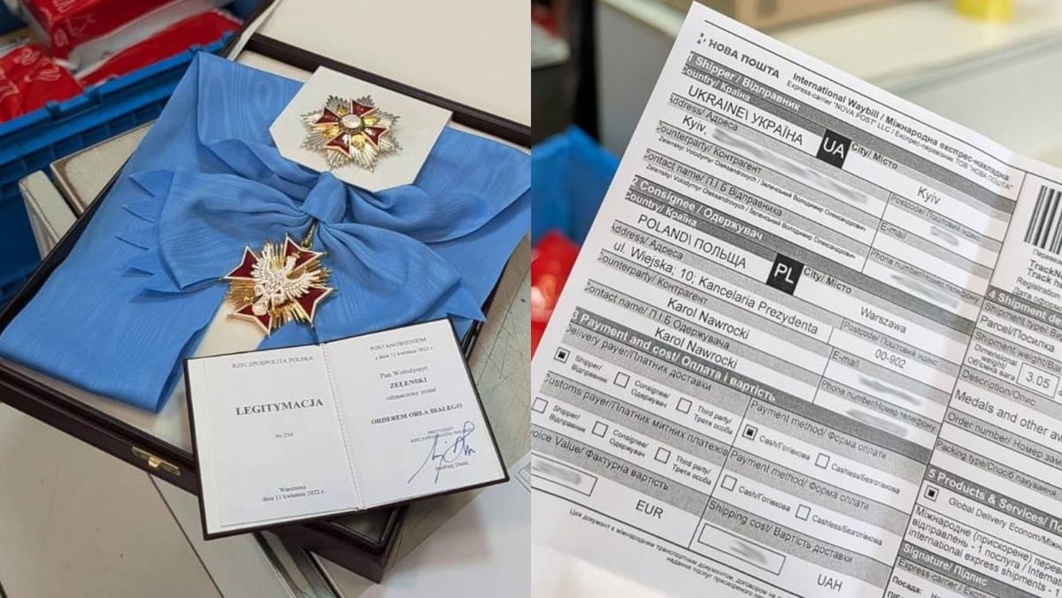 Tensiuni între Polonia și Ucraina: Volodimir Zelenski a expediat prin poștă Ordinul „Vulturul Alb”