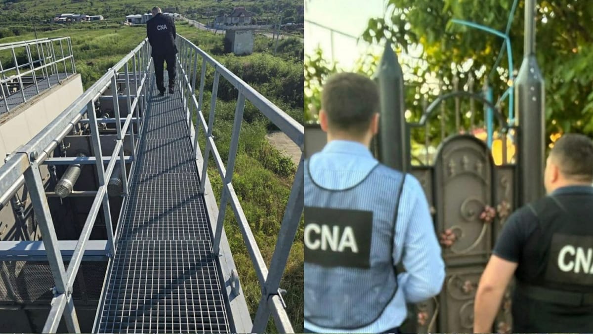CNA face percheziții la Ialoveni! Un sistem de canalizare plătit cu 40 de milioane de lei nu funcționează nici după 11 ani