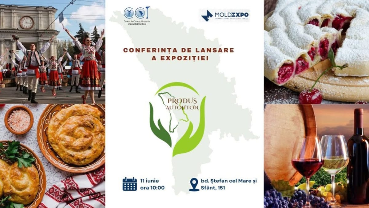 Expoziția Națională „Produs Autohton” revine cu a doua ediție. Producători din toată țara se vor reuni la Moldexpo