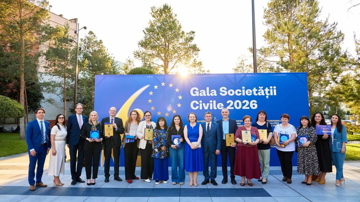 De la sprijin social la lupta cu dezinformarea. Șapte organizații din R. Moldova, premiate de UE