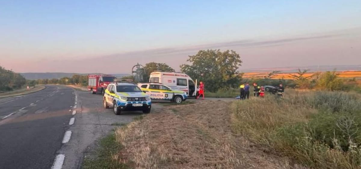 Accident fatal la Hîncești. Un tânăr și-a pierdut viața după ce mașina pe care o conducea s-a răsturnat
