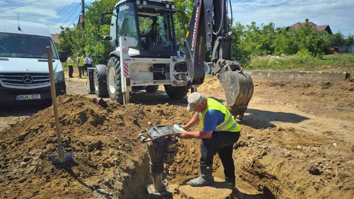 Investiții de peste 22 de milioane de lei și un nou apeduct regional la Nisporeni. Mii de locuitori vor avea acces la apă