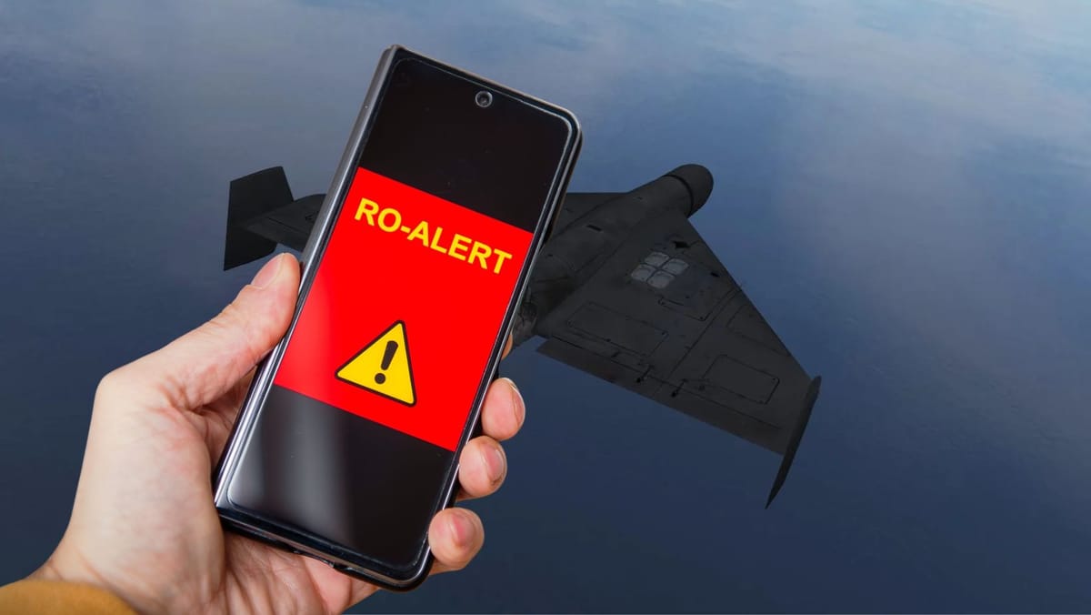 Alertă aeriană în România. O dronă s-a prăbușit și a luat foc în județul Tulcea