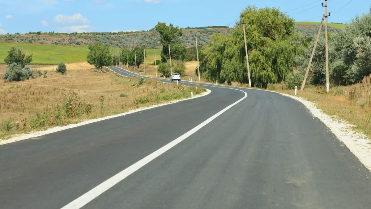 FOTO/ Drum nou pentru trei sate din Fălești. Au fost investiți peste 31 de milioane de lei