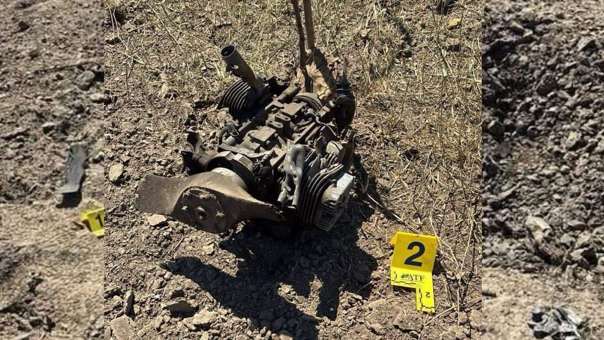 FOTO/ Noi detalii: Drona Geran căzută la Giurgiulești a explodat - partea de luptă a detonat pe teritoriul R. Moldova