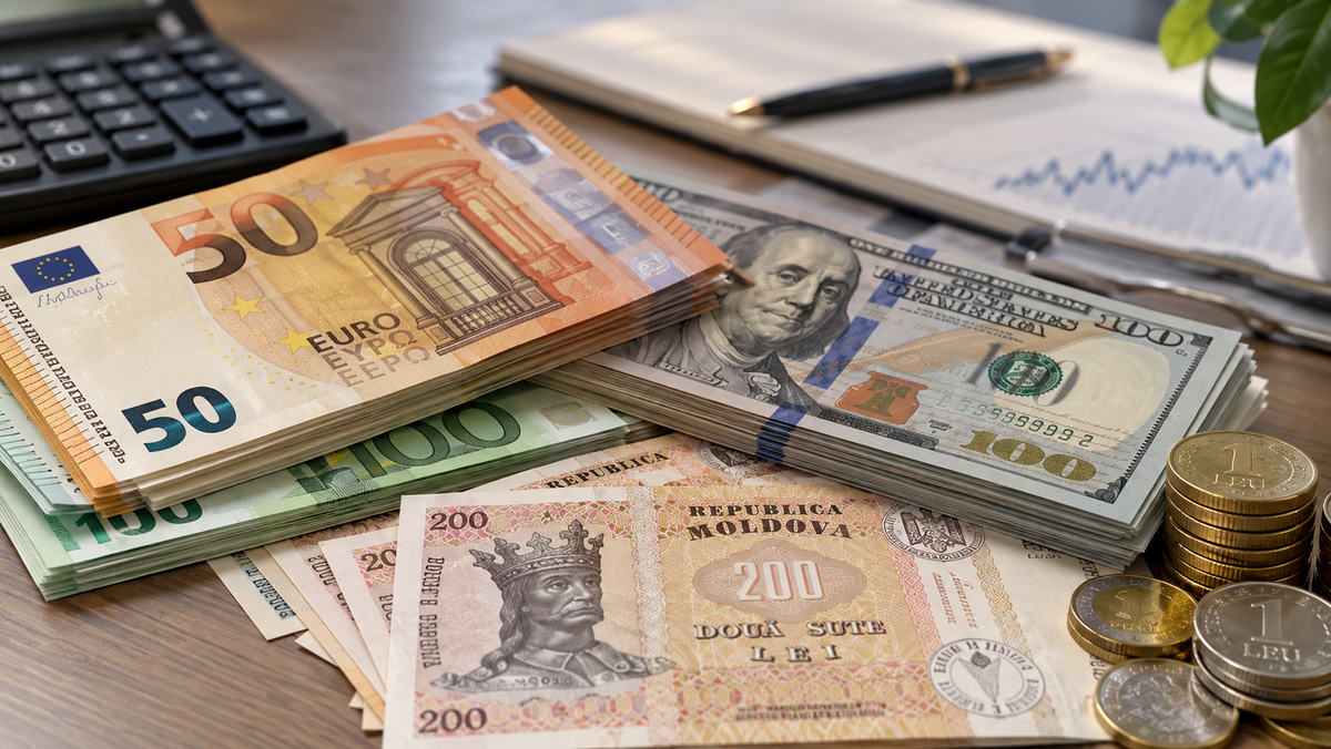Cu cât se vând euro și dolarul în weekend. Cursul oficial al principalelor valute